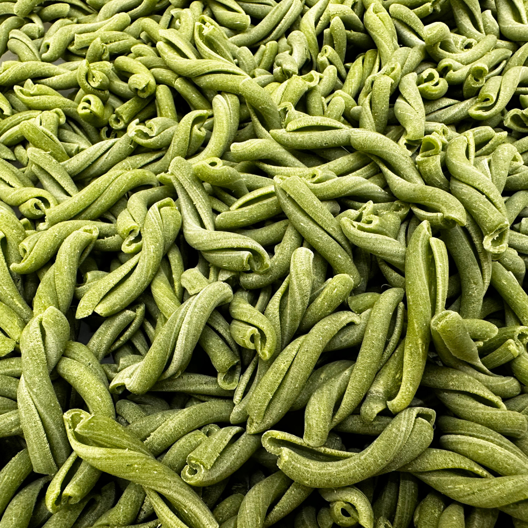 Casarecce - Spinach & Egg (Dried)