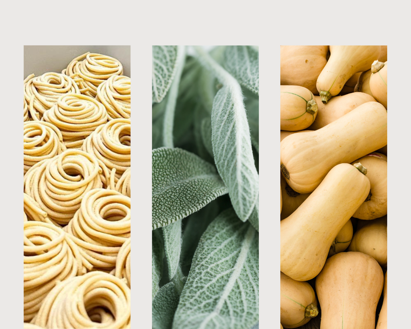 Roasted Butternut Squash with Sage and Olive Oil