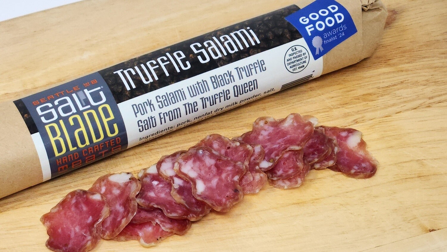 Salt Blade Hand Crafted Meats Truffle Salami