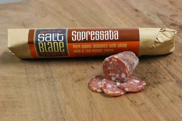 Salt Blade Hand Crafted Meats Sopressata