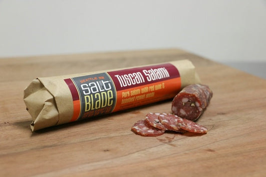 Salt Blade Hand Crafted Meats Tuscan Salami