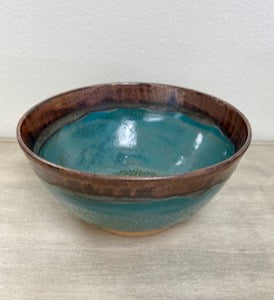 Coppered Jade Medium Bowl
