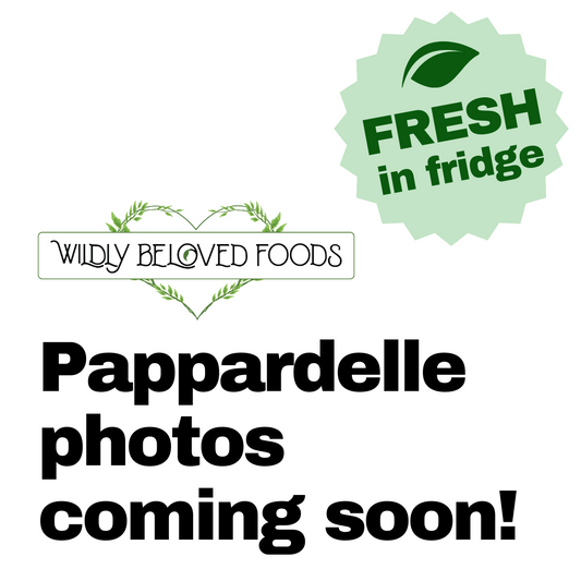 Pappardelle {Medio} - Spinach Vegan (Fresh)
