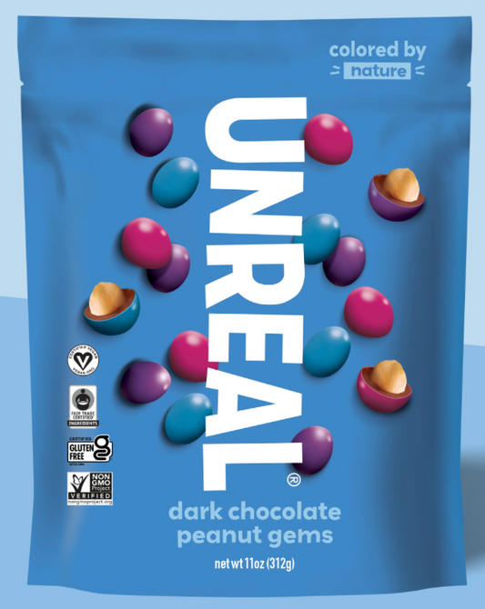 Unreal Dark Chocolate Peanut Gems